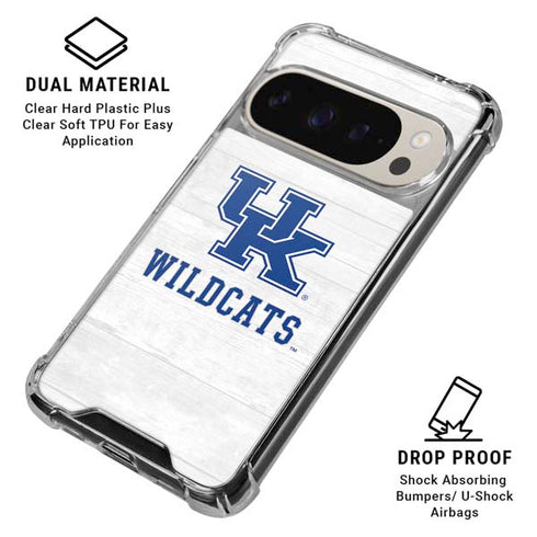 University of Kentucky University of Kentucky Wildcats Pixel 9/9 Pro Clear Case